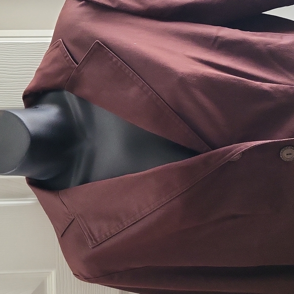 Briggs New York women's jacket wood brown size 8 - Picture 5 of 9